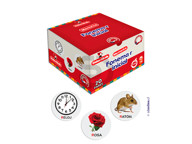 Memorice fonema R inicial 1