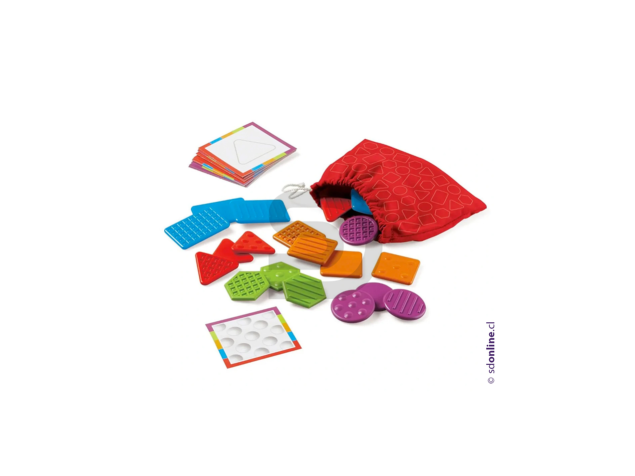 Memorice táctil formas y texturas 1