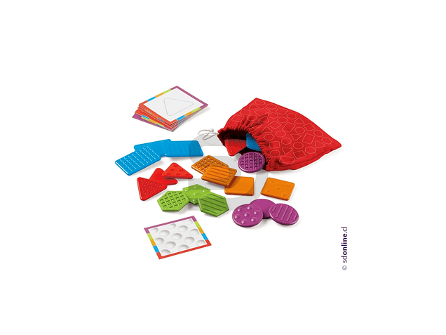 Memorice táctil formas y texturas 1