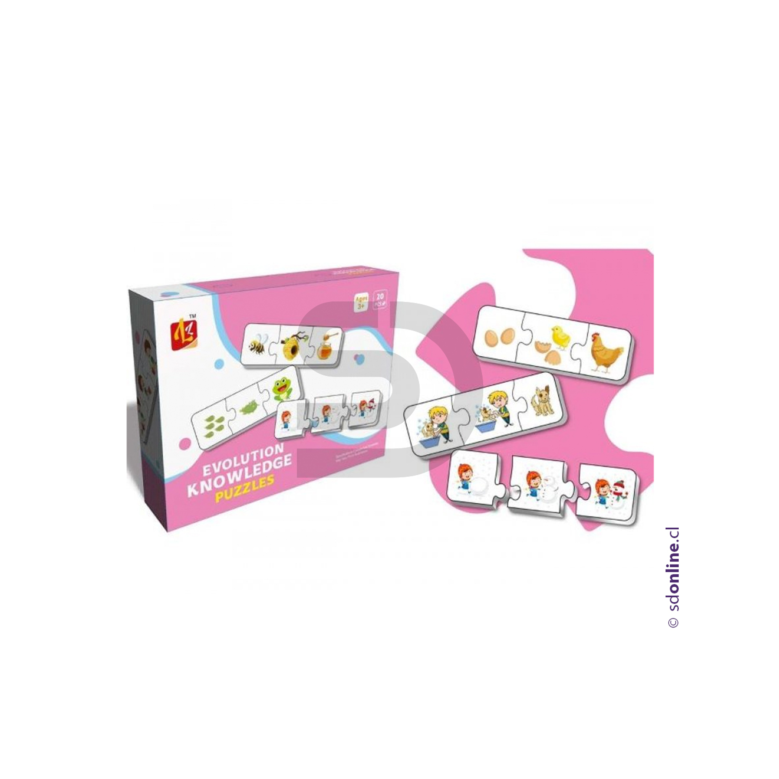 Puzzle Asocia Las Secuencias 1