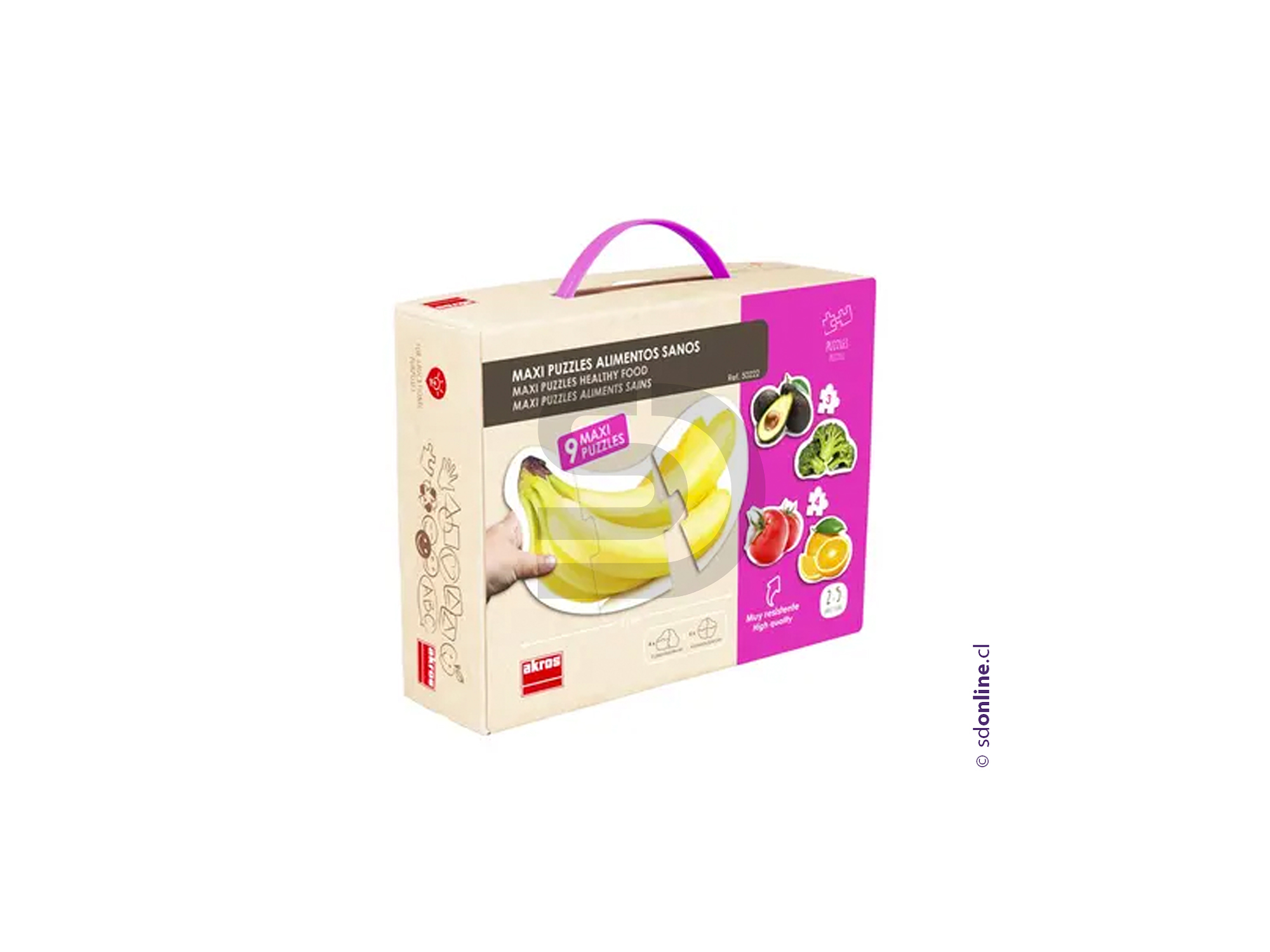 Maxi puzzles alimentos sanos 1