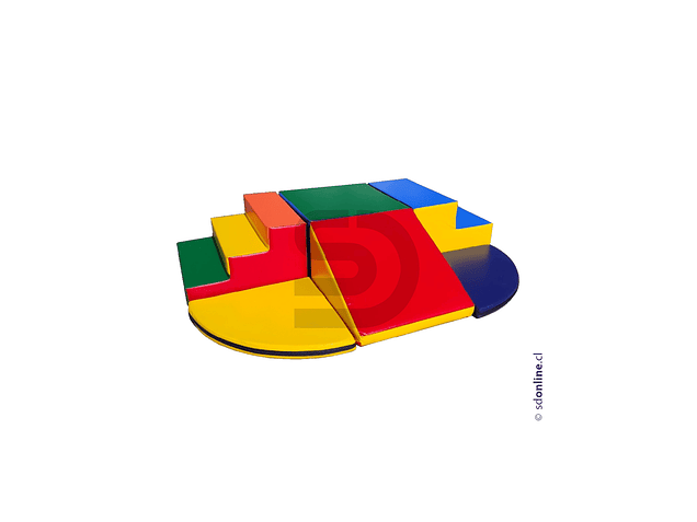 Set espuma multifuncional de pared 1