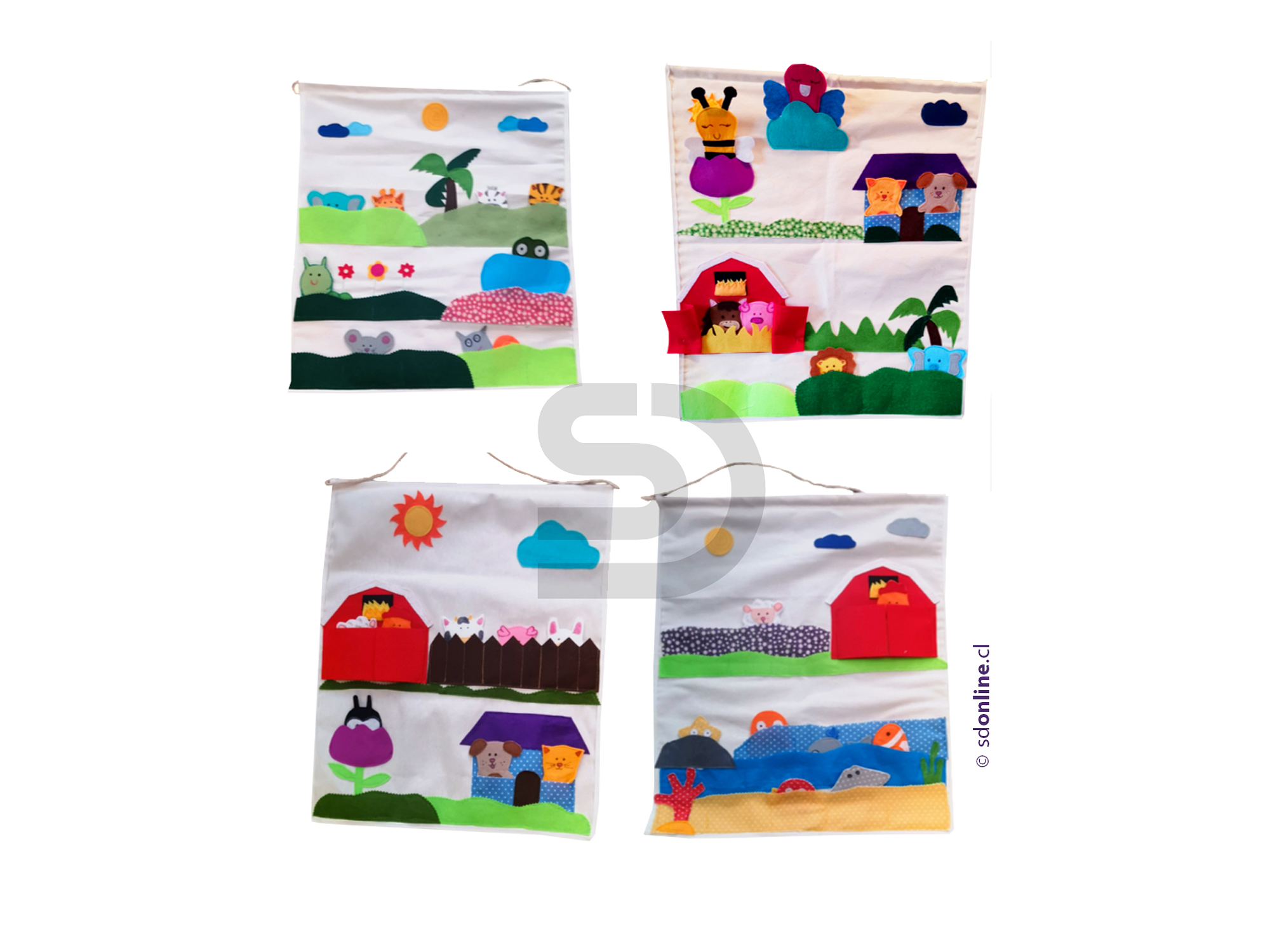 Panel títeres de dedo 1