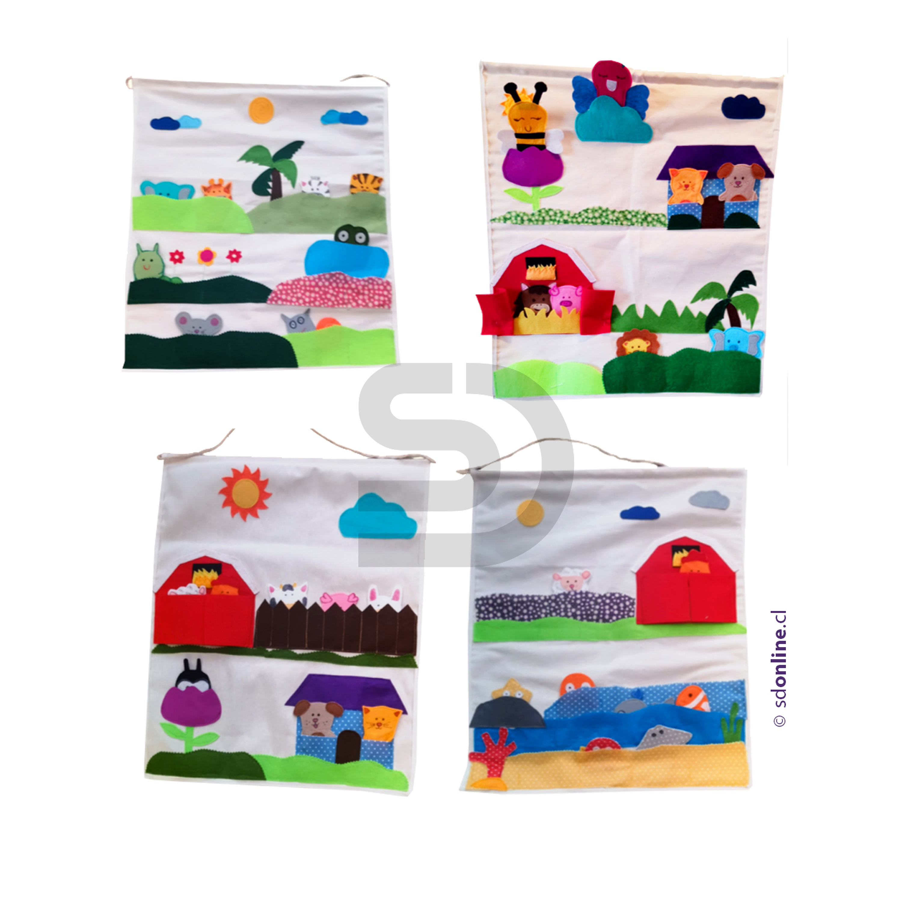 Panel títeres de dedo 1