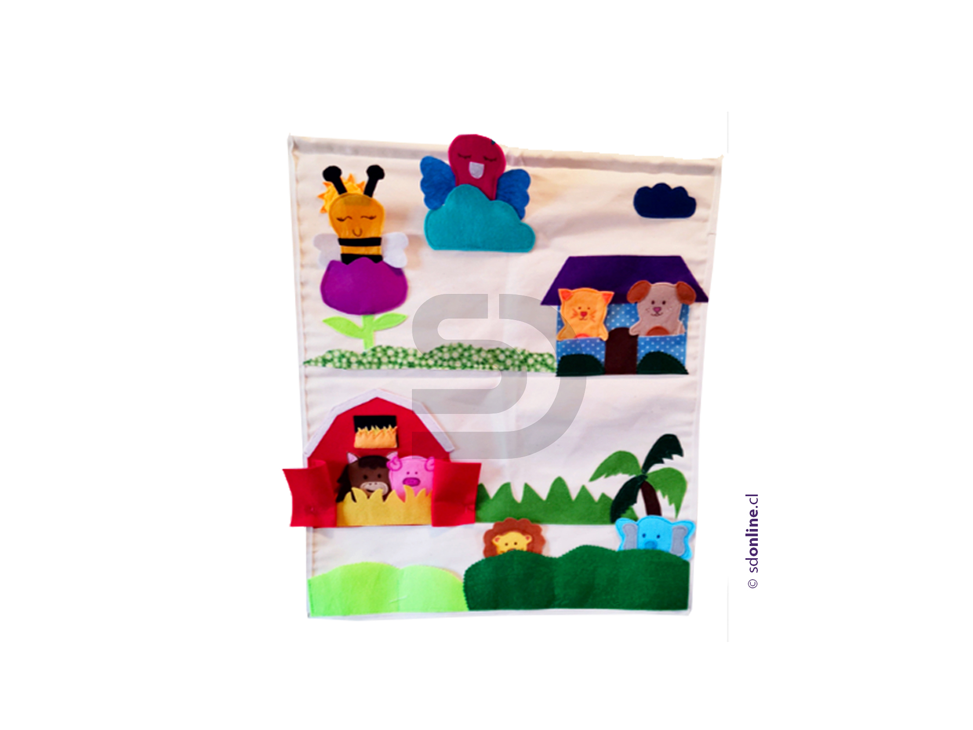 Panel títeres de dedo 4