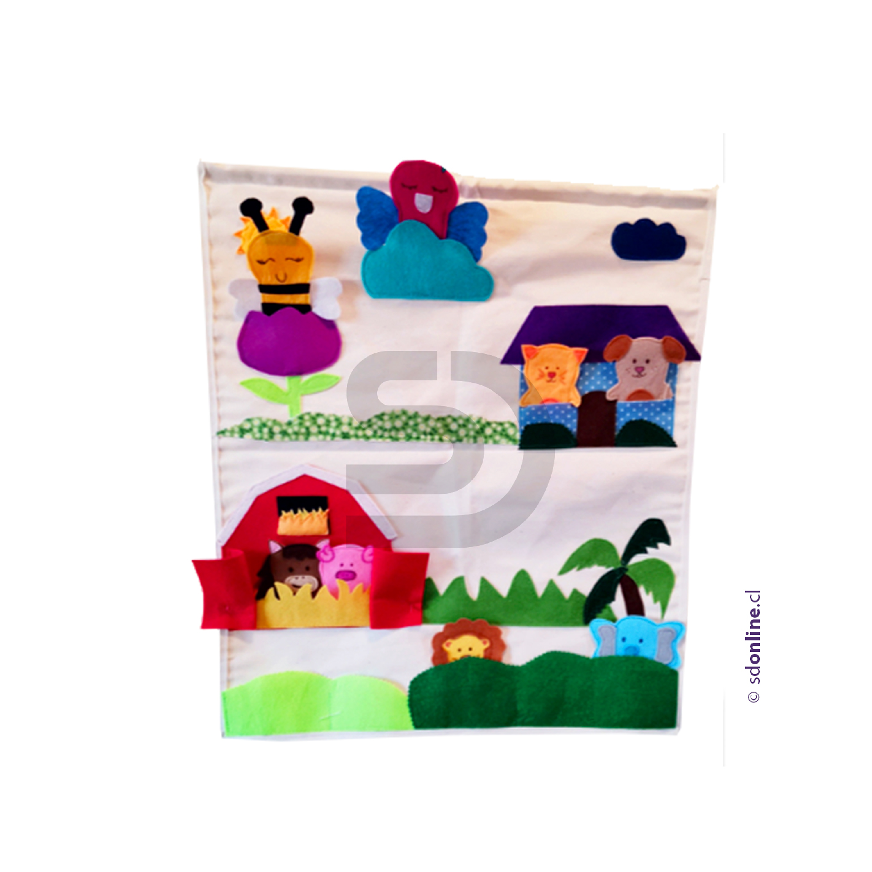 Panel títeres de dedo 4