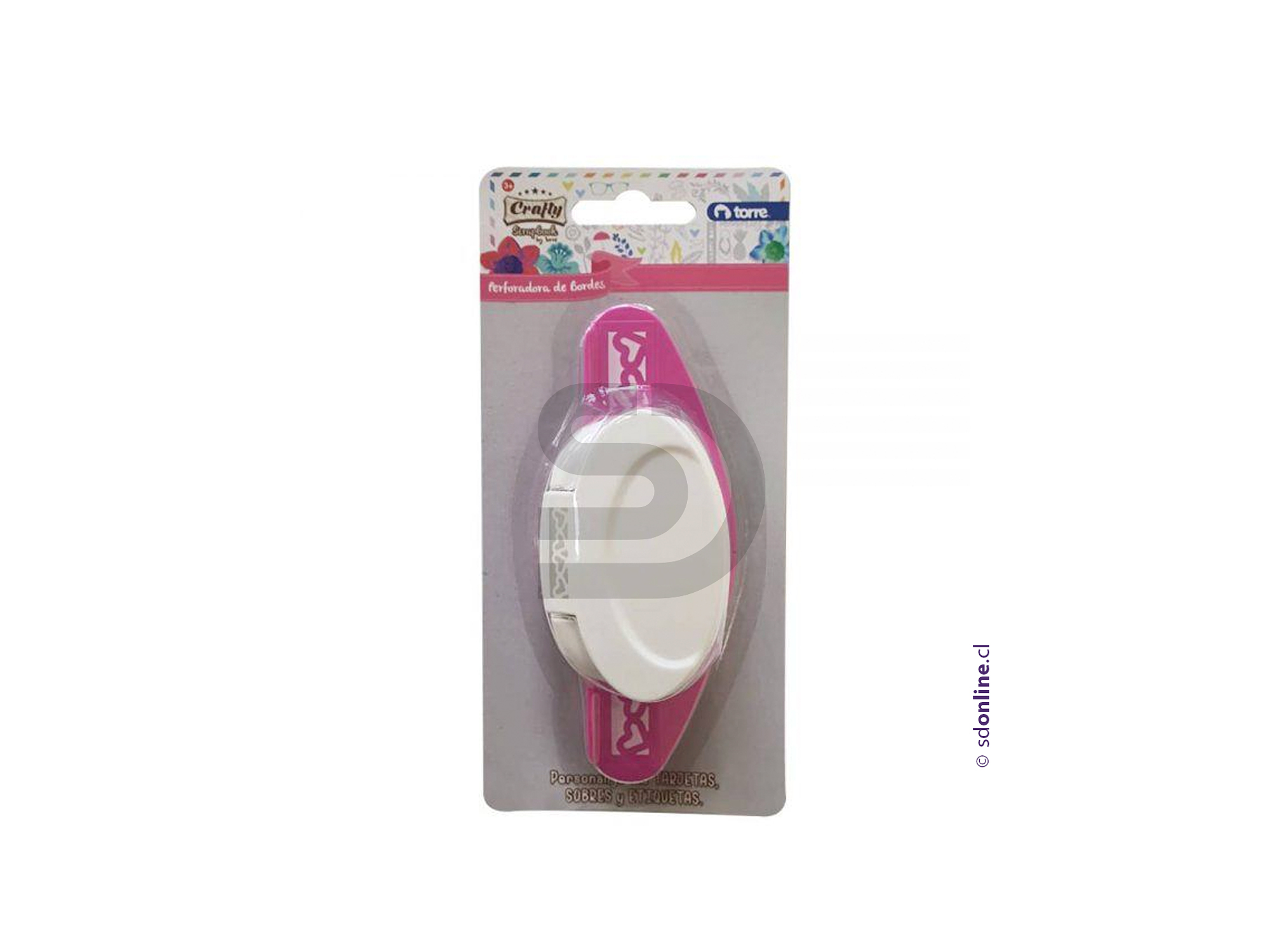 Perforador de bordes con diseño 3