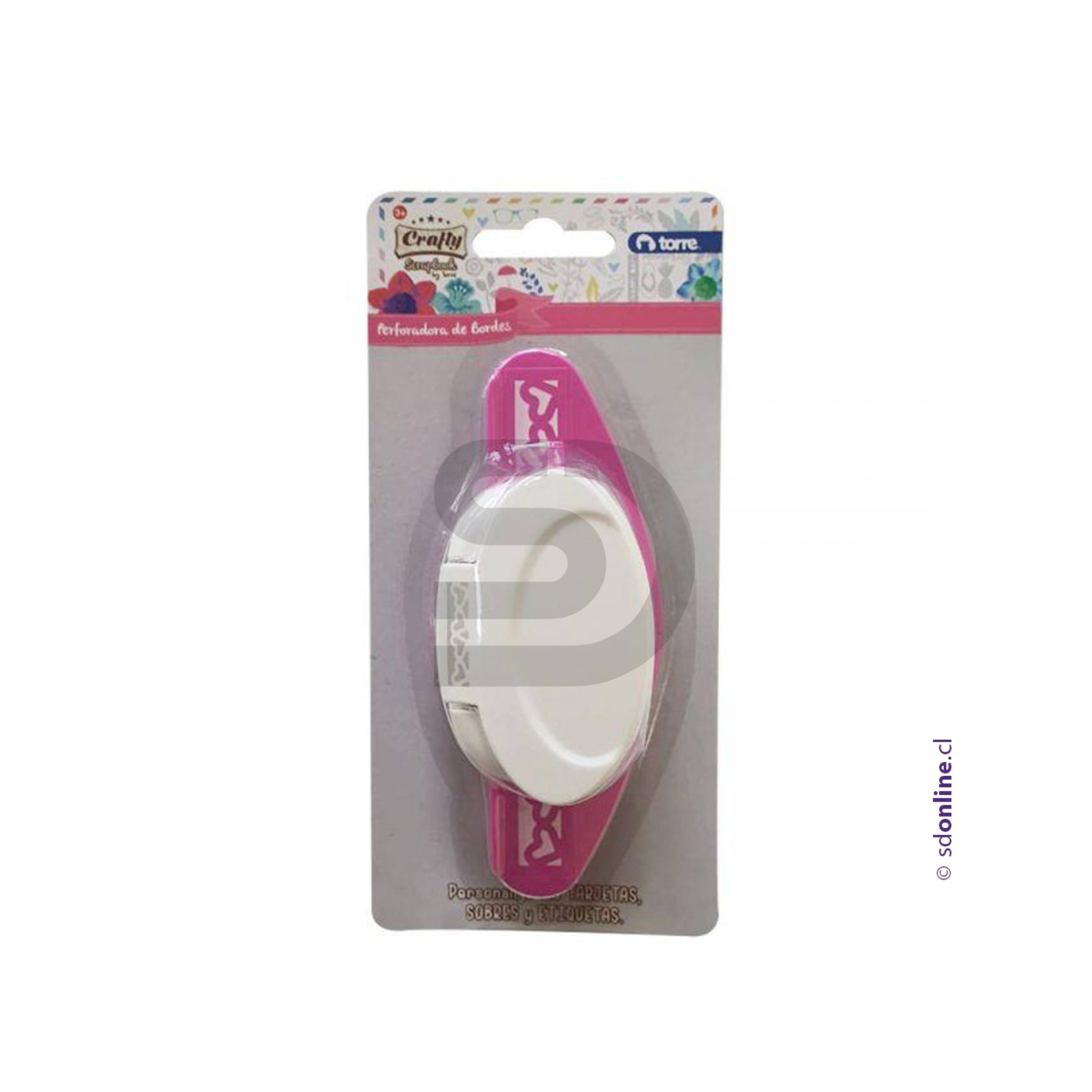 Perforador de bordes con diseño 3