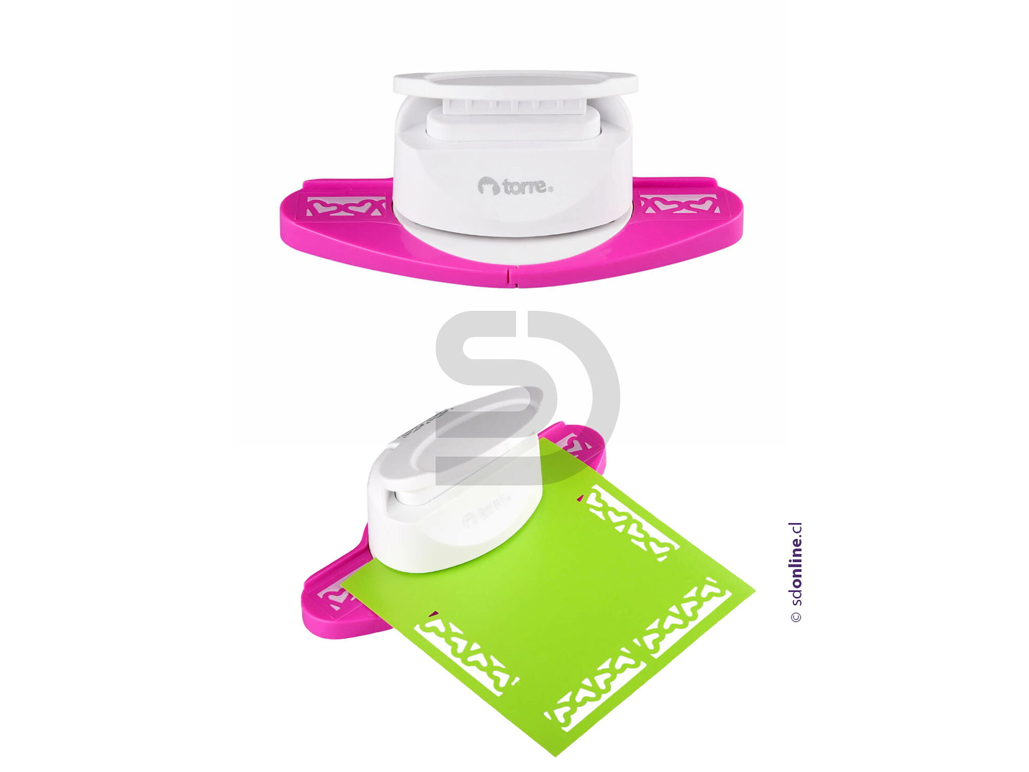 Perforador de bordes con diseño 5