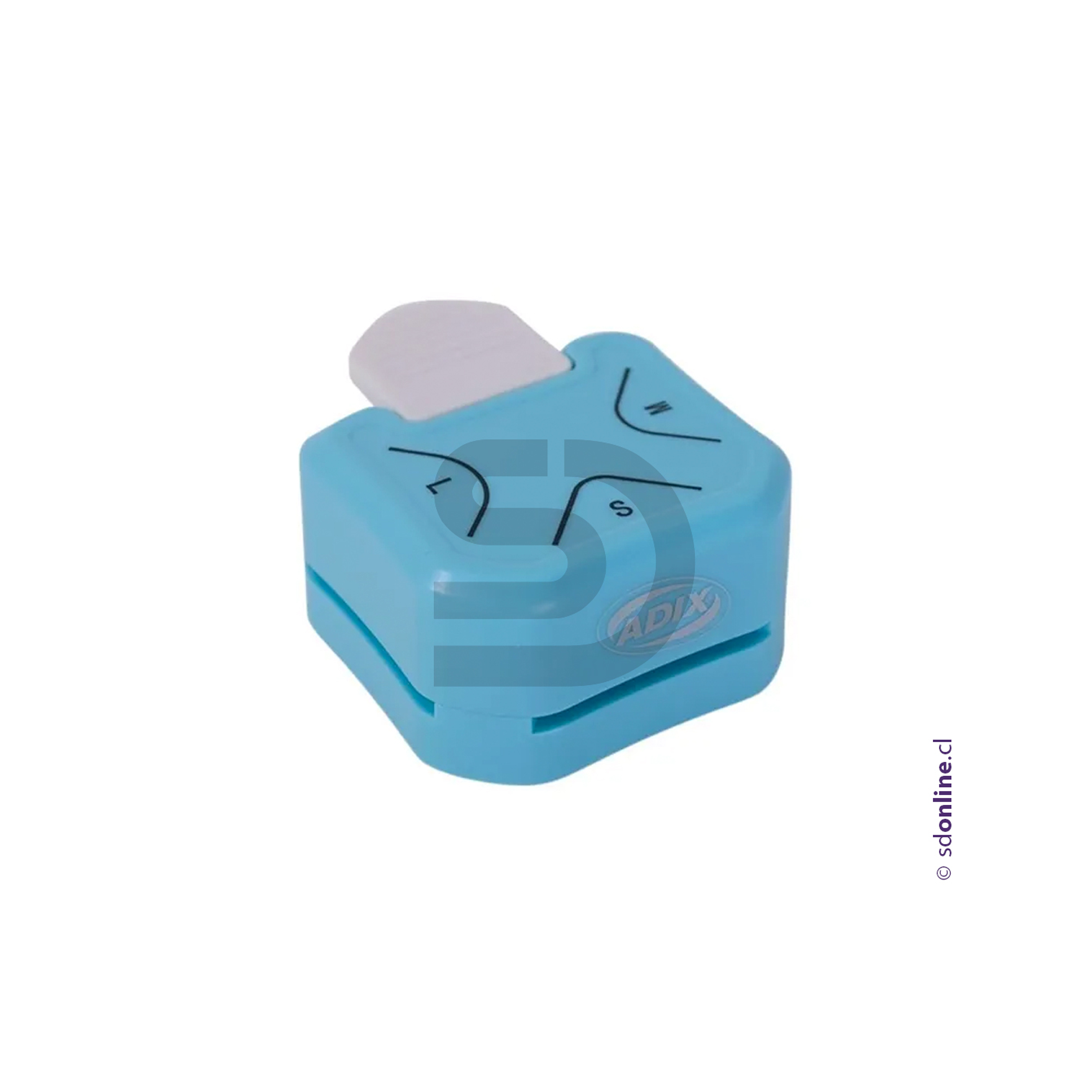 Perforadora esquinera de papel 3 cortes 1