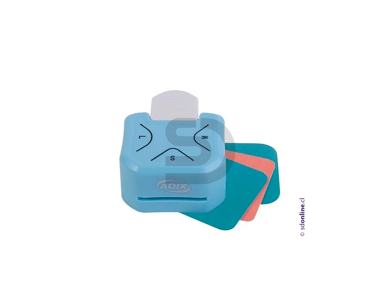 Perforadora esquinera de papel 3 cortes 2