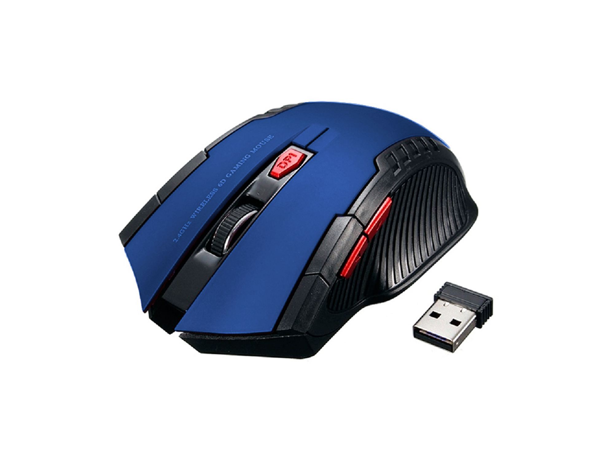 Mouse gamer inalámbrico 2.4GHZ - Azul 1