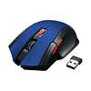 Mouse gamer inalámbrico 2.4GHZ - Azul