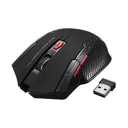 Mouse gamer inalámbrico 2.4GHZ - Negro