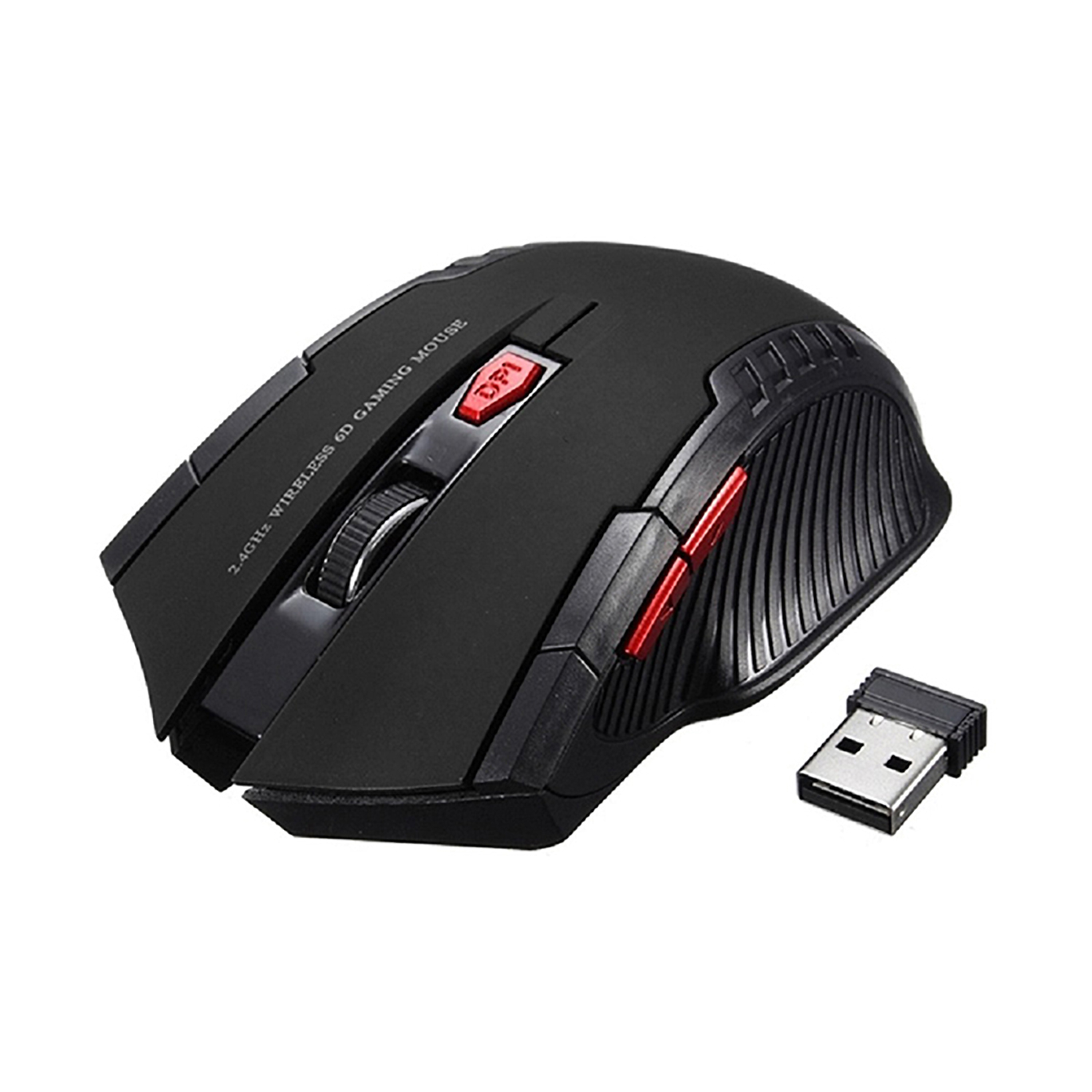 Mouse gamer inalámbrico 2.4GHZ - Negro 1
