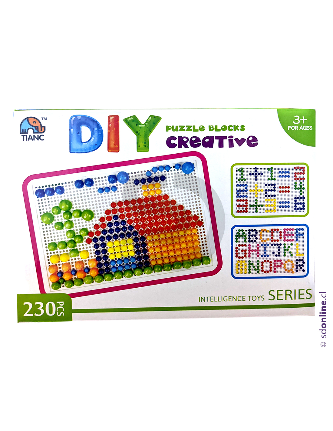 Pizarra DIY puzzle creativo