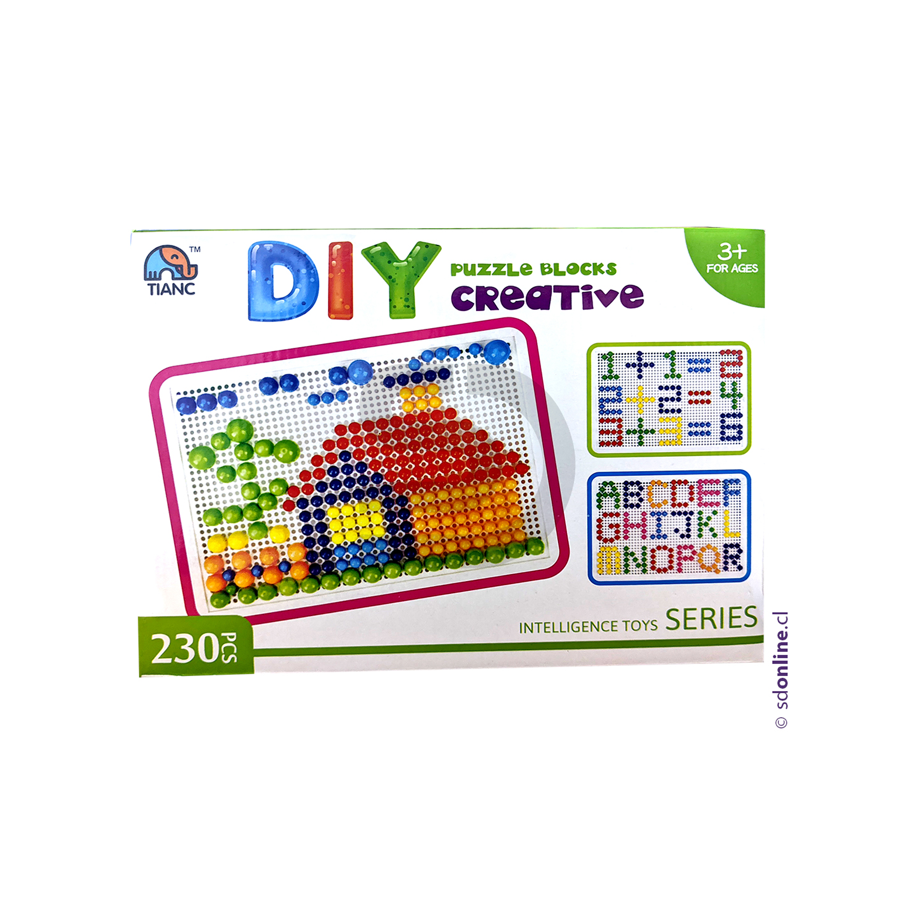 Pizarra DIY puzzle creativo 1