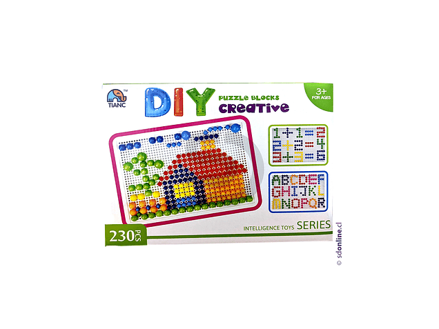 Pizarra DIY puzzle creativo 1