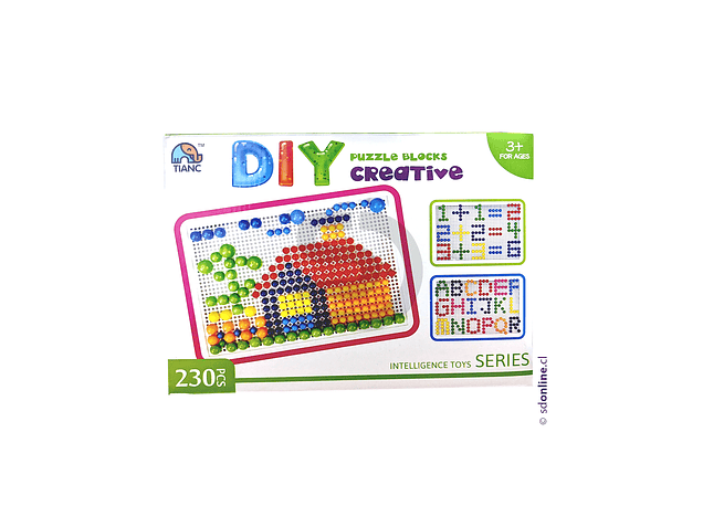 Pizarra DIY puzzle creativo 2