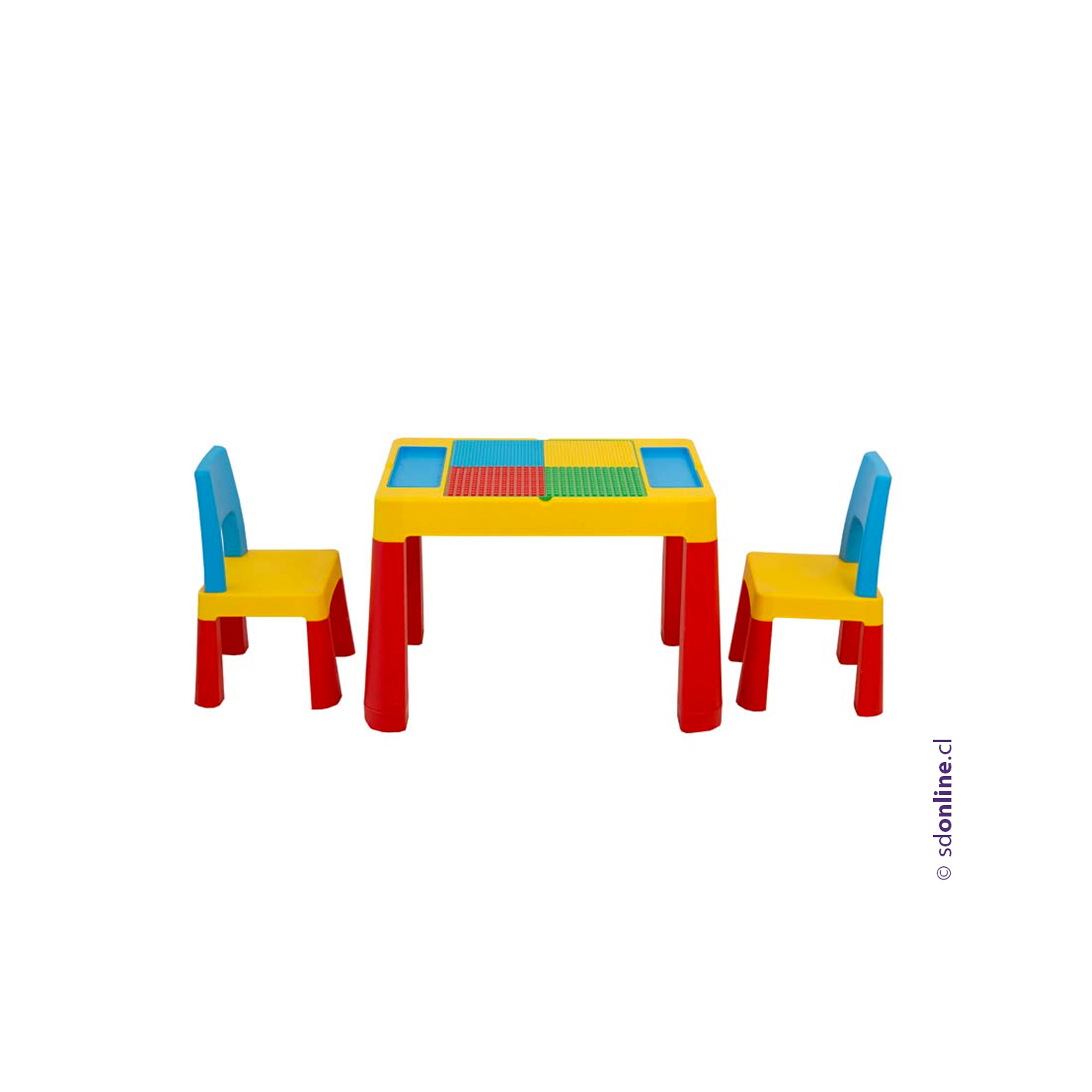 Set de escritorio 5 funciones con bloques 1