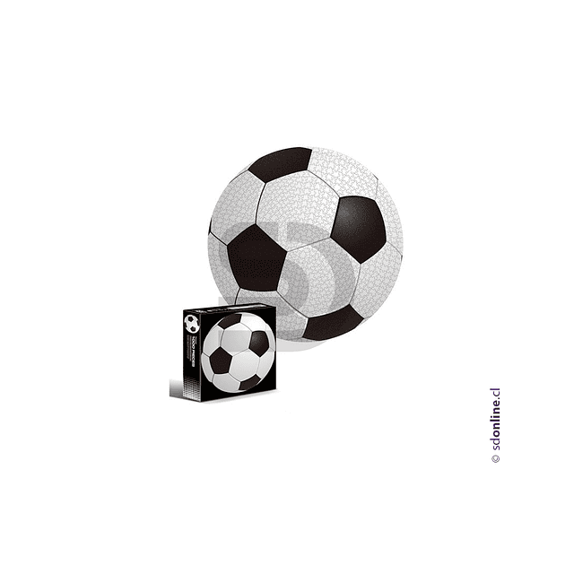 Puzzle Pelota de Football 1000 Pzs Circular
