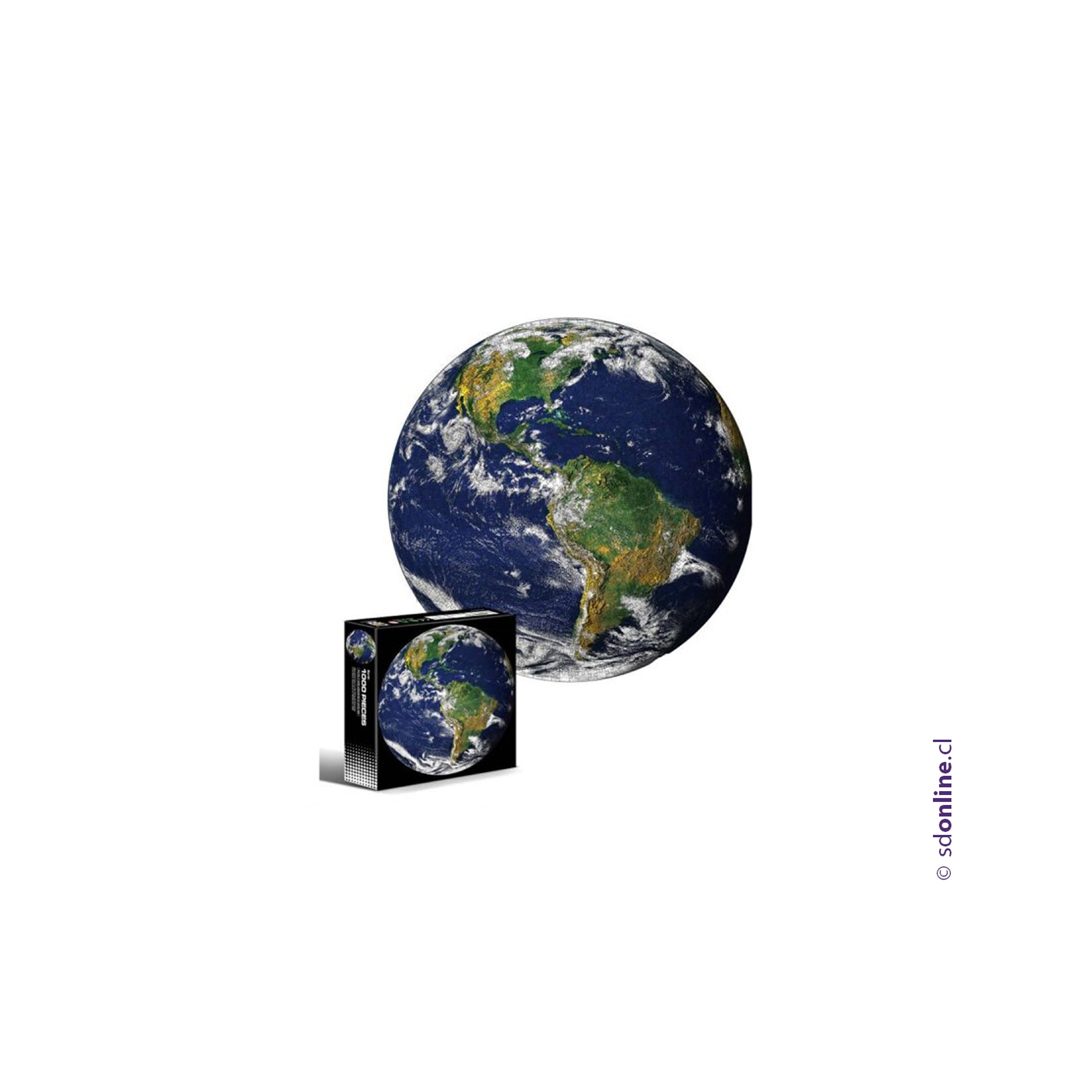 Puzzle planeta tierra 1000 Pzs circular 1