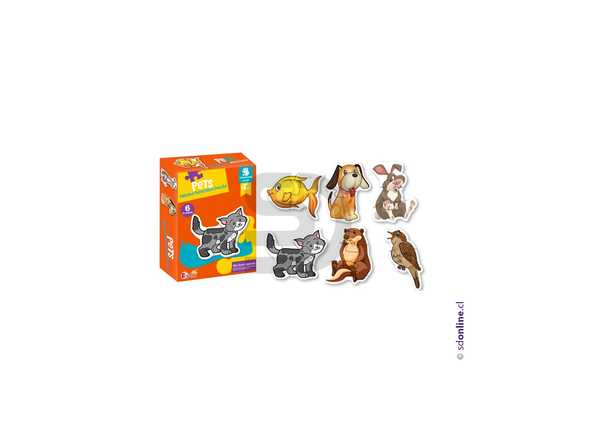 Puzzle de Mascotas 1