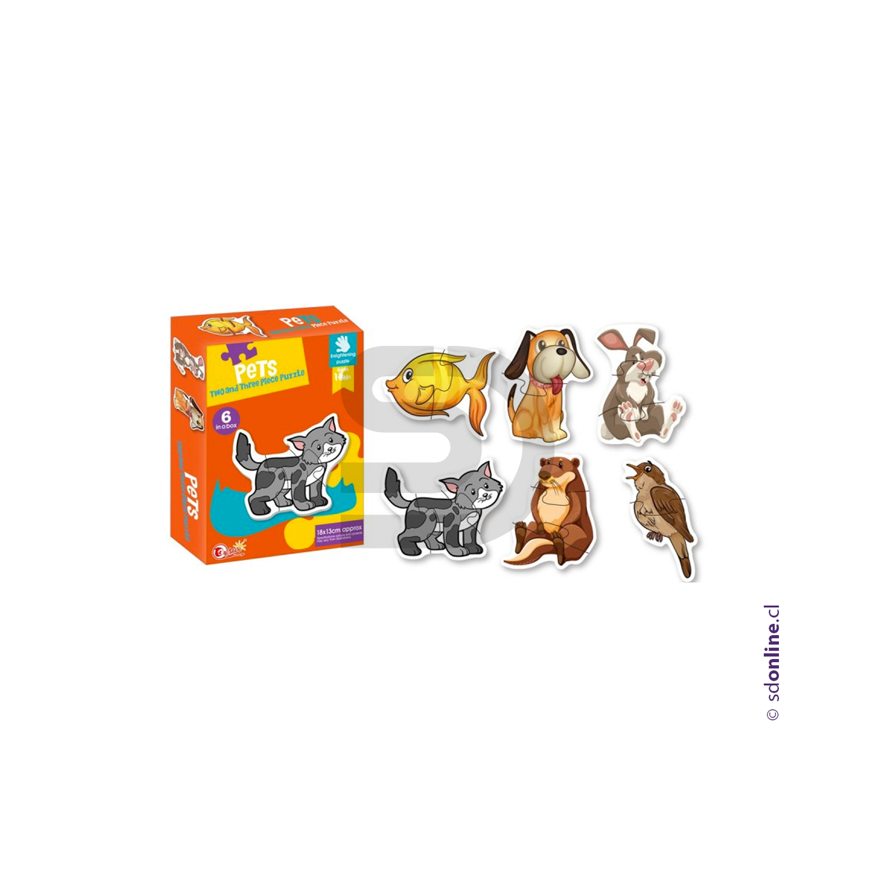 Puzzle de Mascotas 1