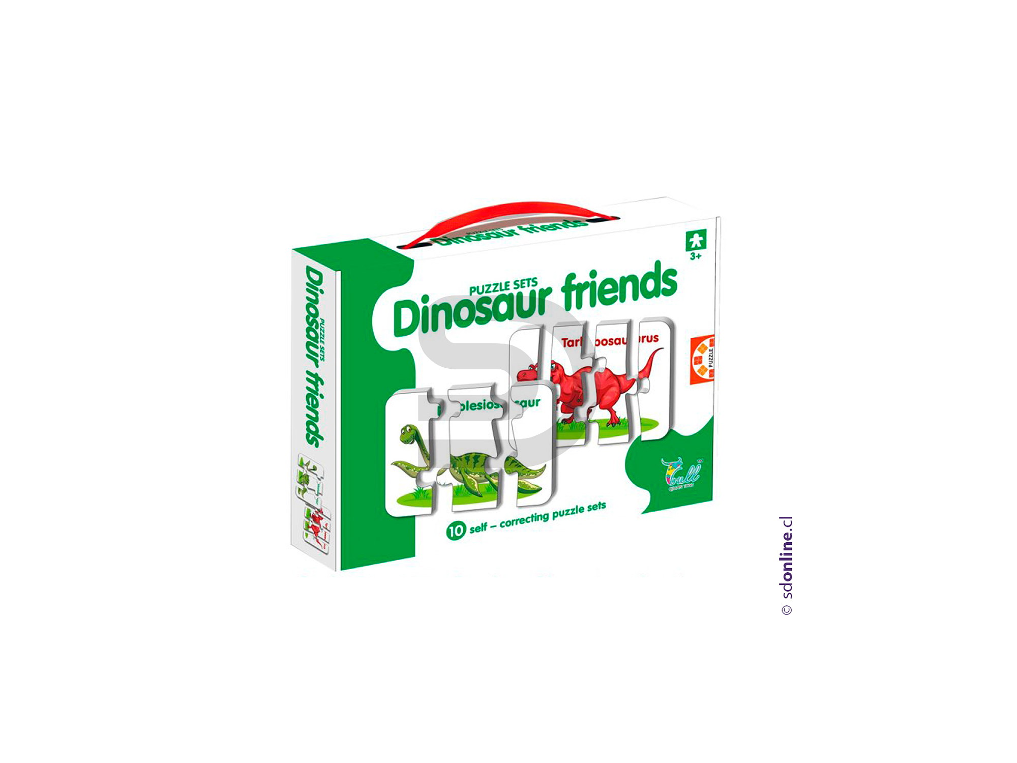 Puzzle completa los dinosaurios 1