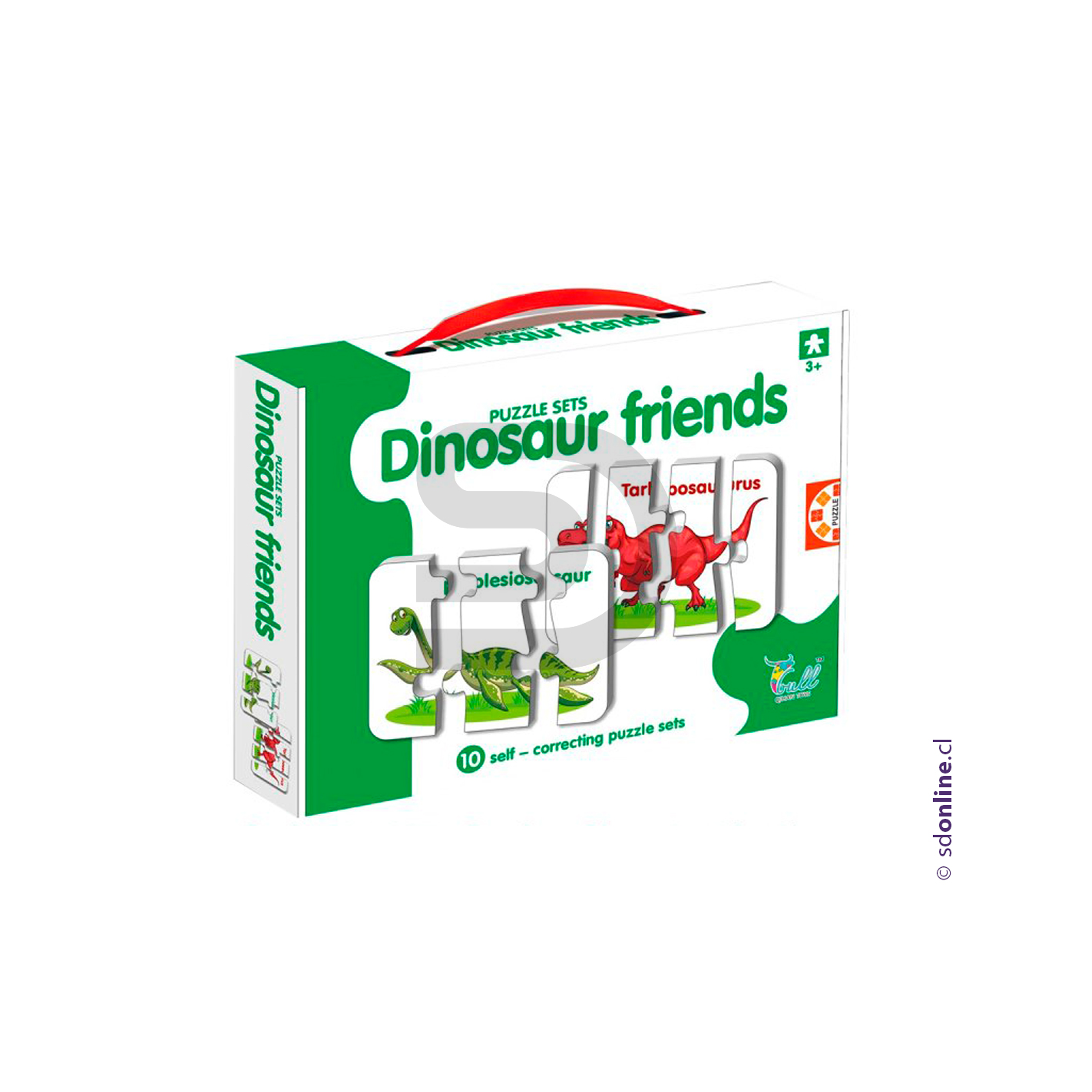 Puzzle completa los dinosaurios 1