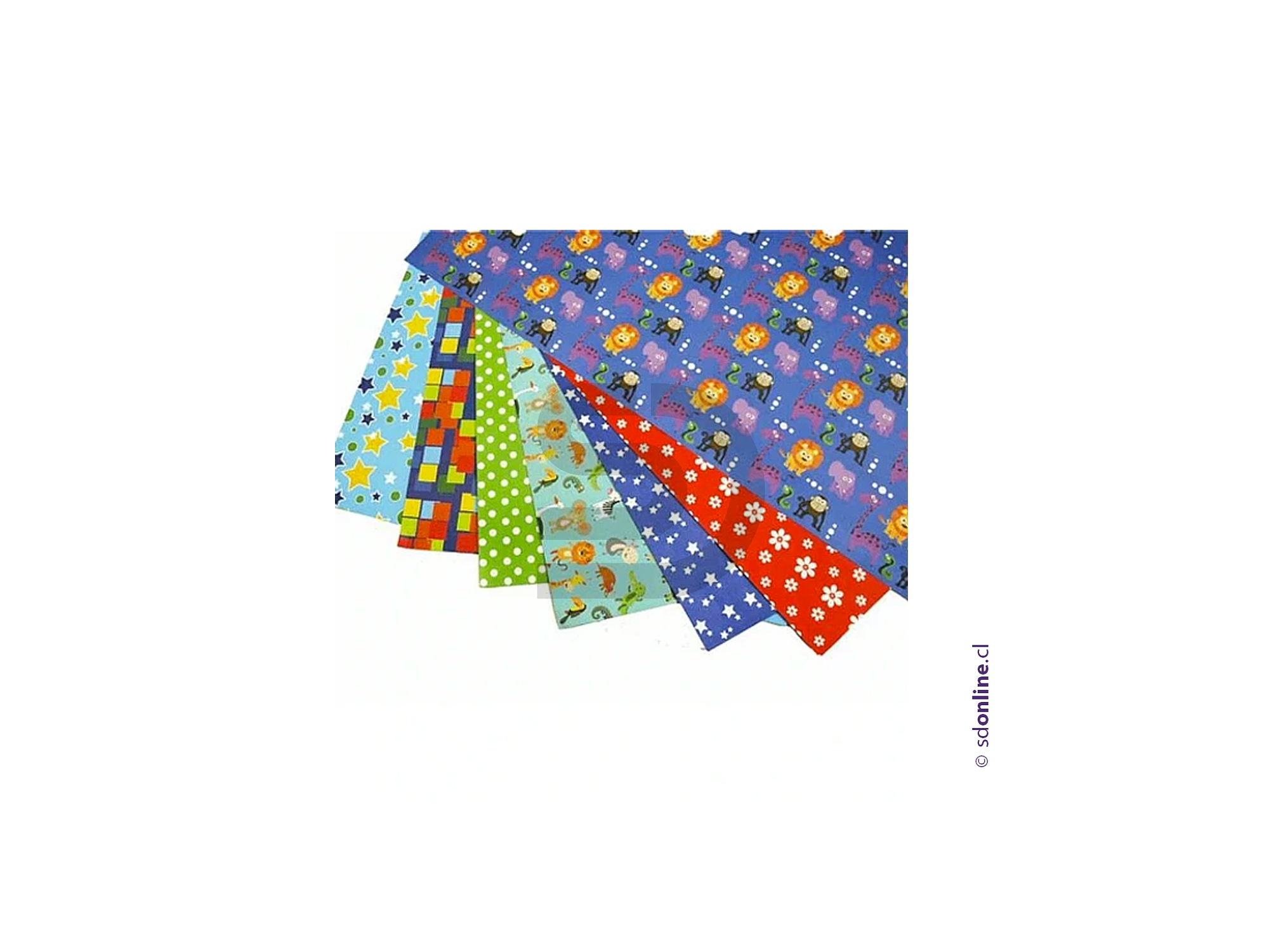 Papel entretenido 50x70 cms diferentes diseños 3