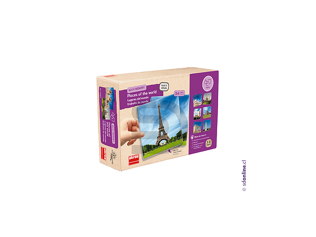 Maxi-memory lugares del mundo 1