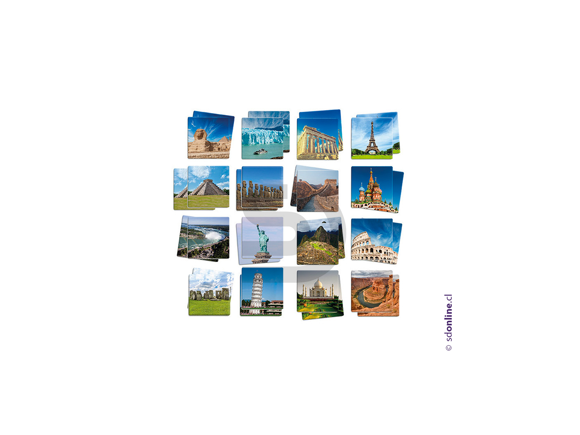 Maxi-memory lugares del mundo 2