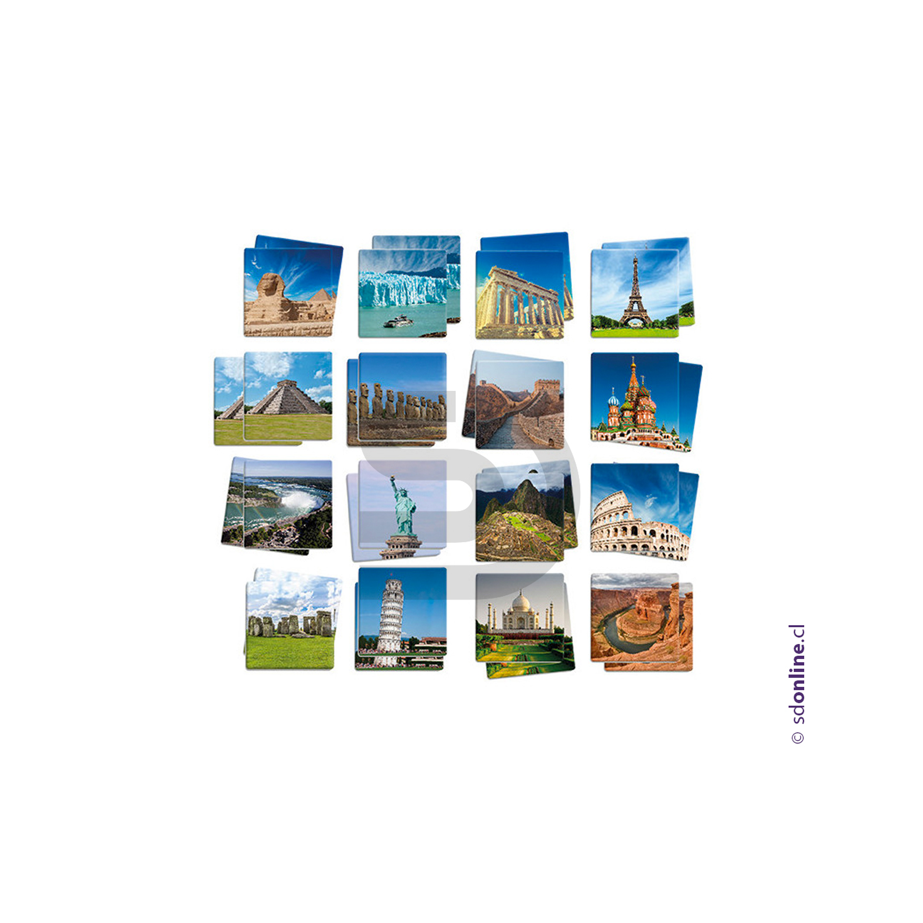 Maxi-memory lugares del mundo 2