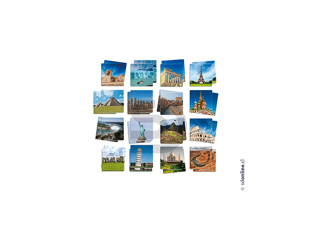 Maxi-memory lugares del mundo 2