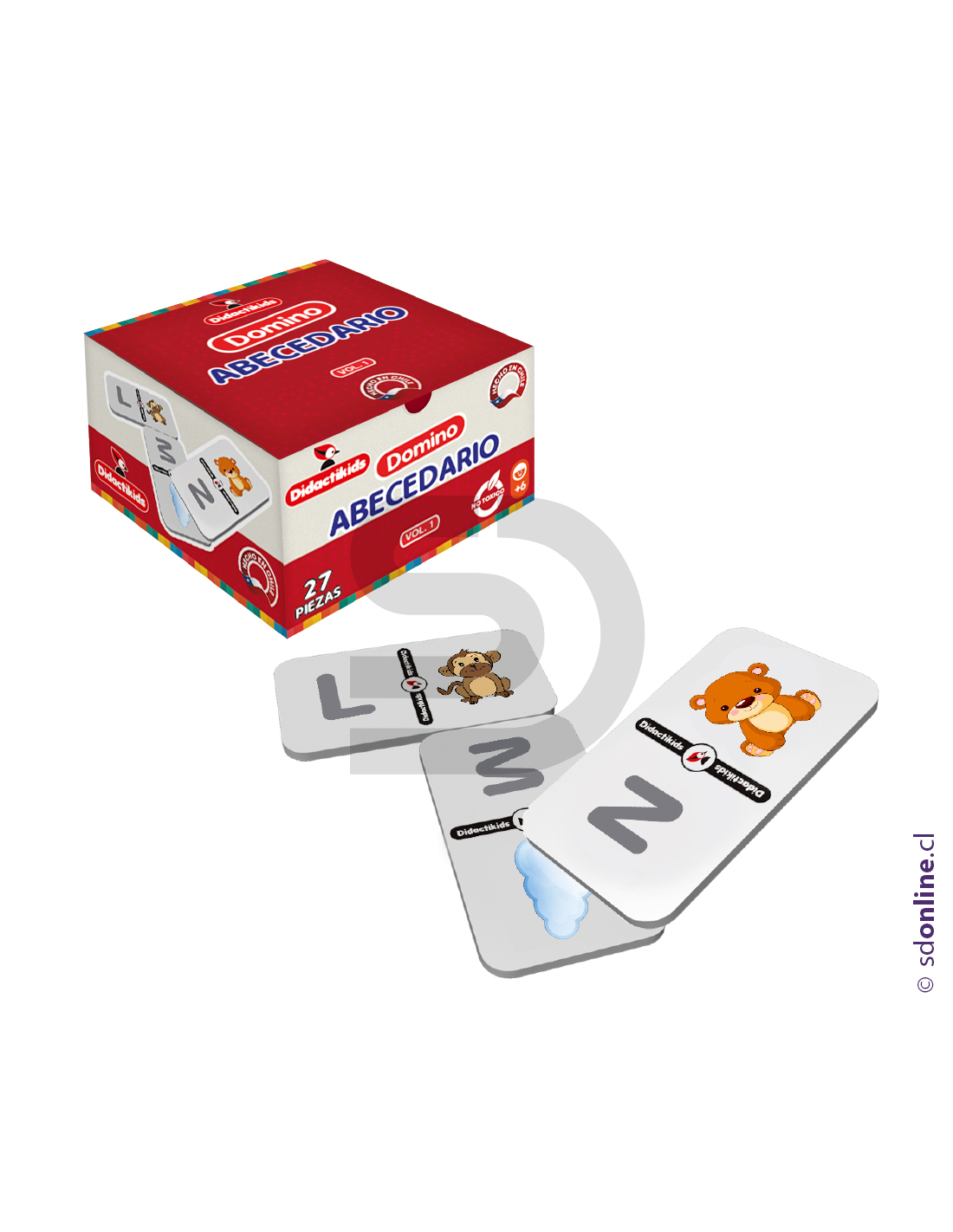Domino de abecedario