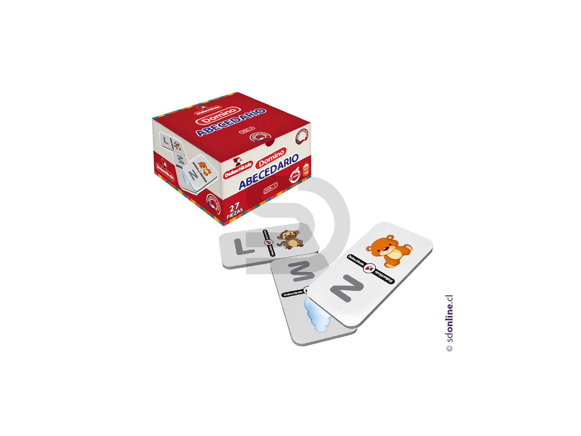 Domino de abecedario 1