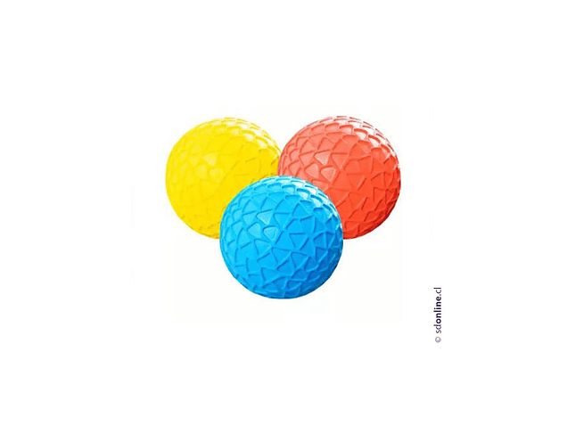 Pelotas de goma con texturas 1