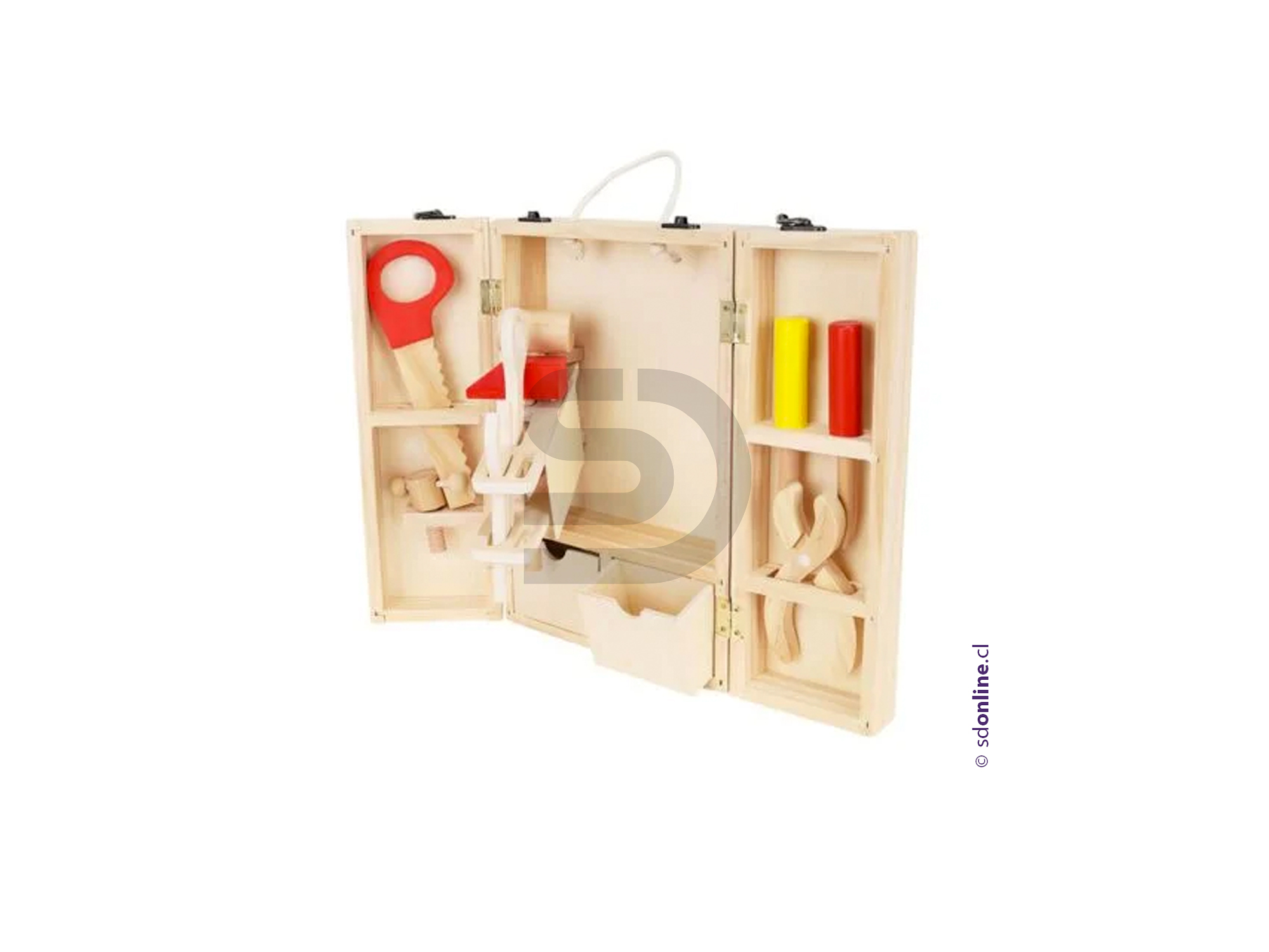 Maleta herramientas de madera 2