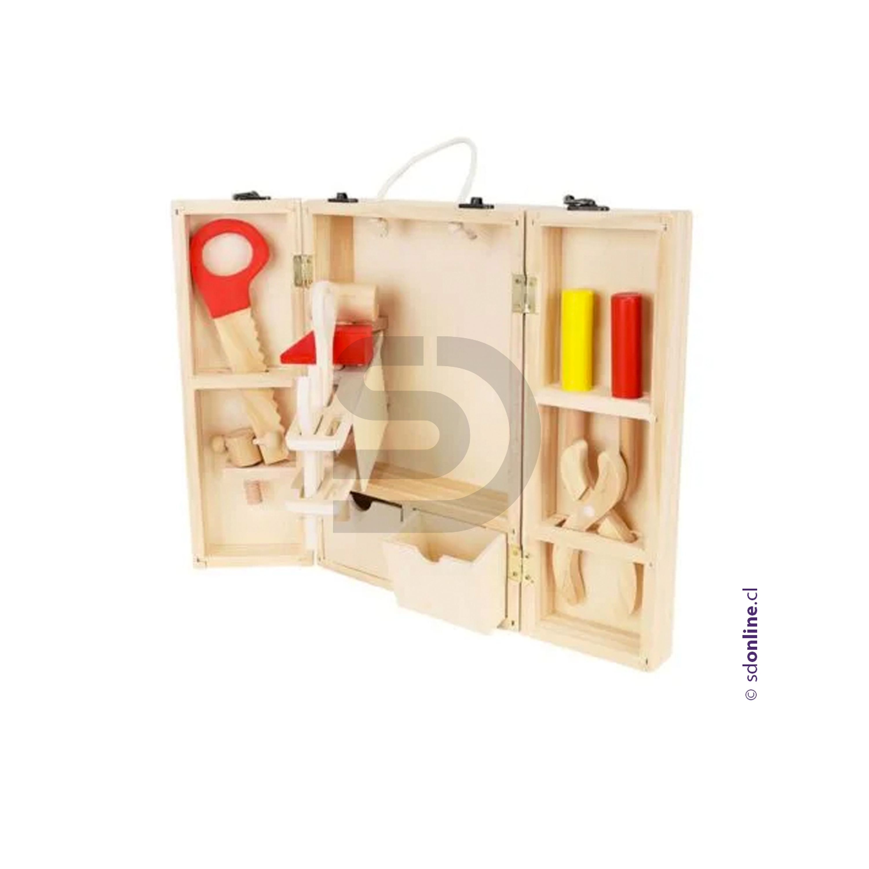 Maleta herramientas de madera 2