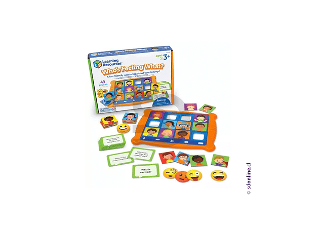 Bingo de las emociones 49 piezas 1