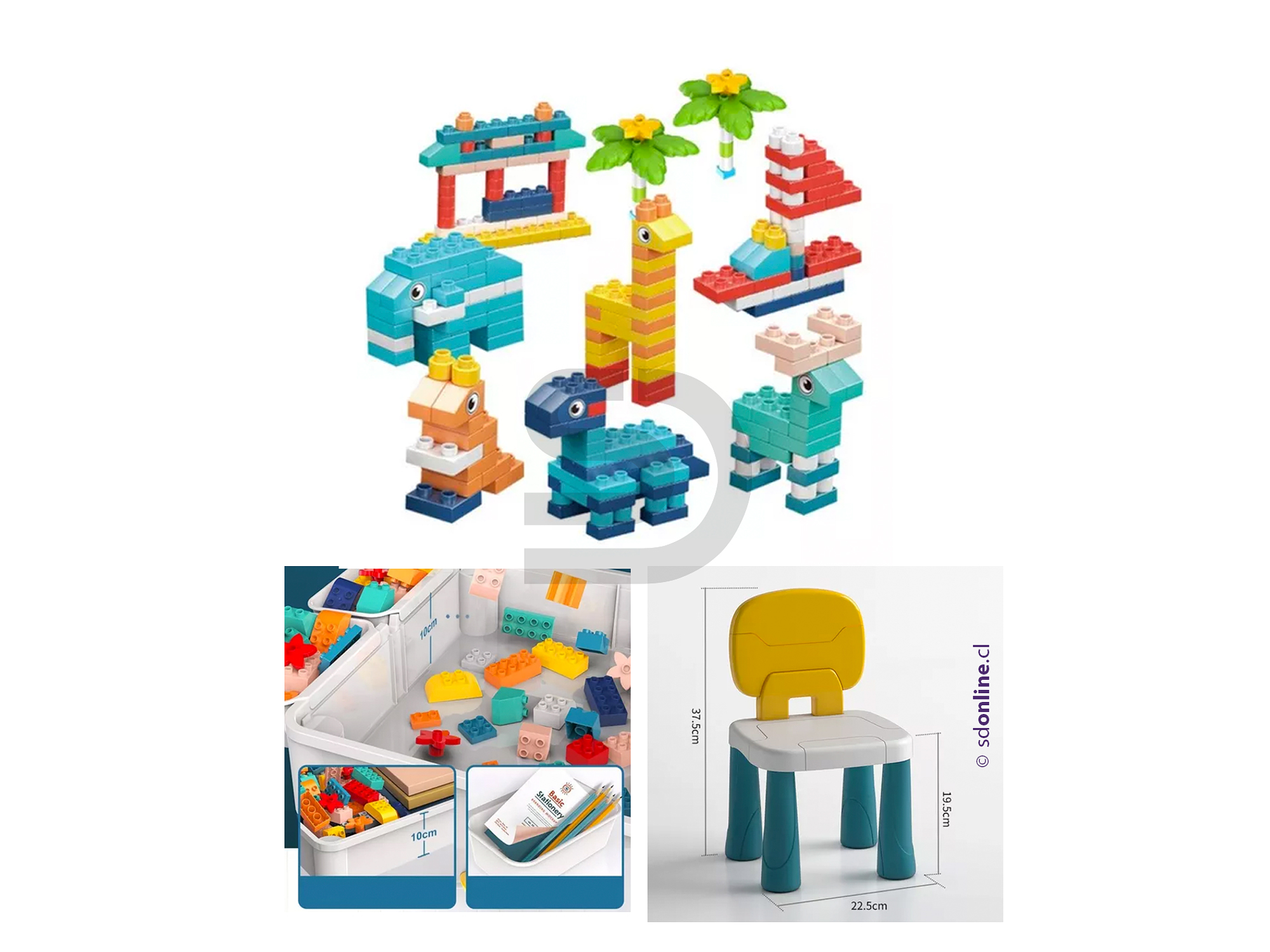 Estación de juegos con bloques 2