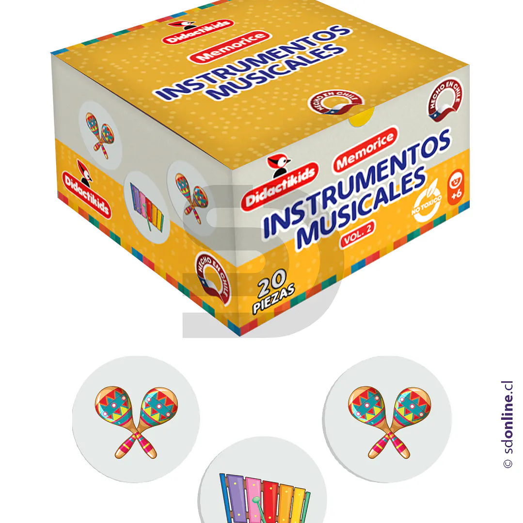 Memorice de Instrumentos Musicales