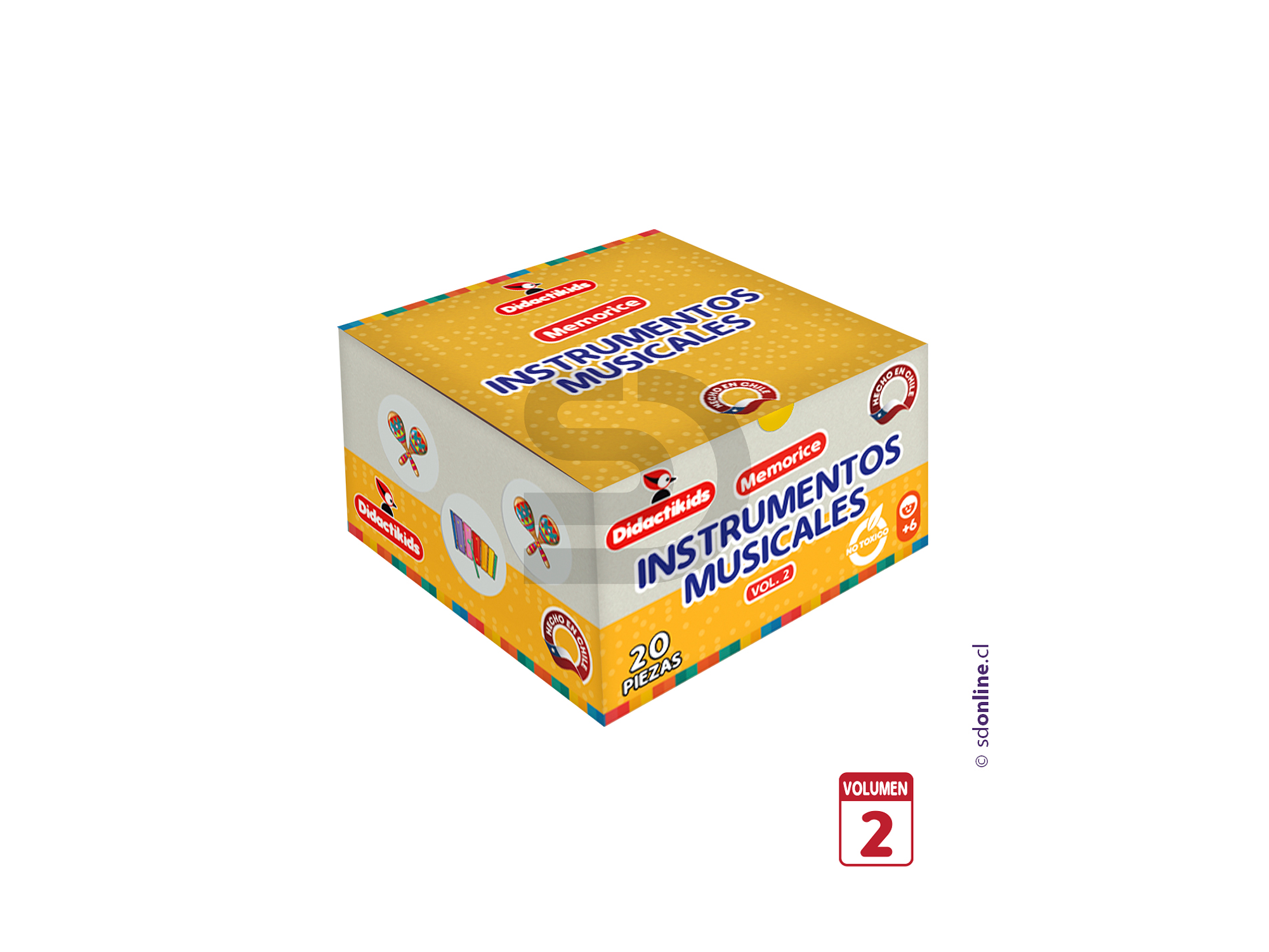 Memorice de Instrumentos musicales - Vol. 2 2