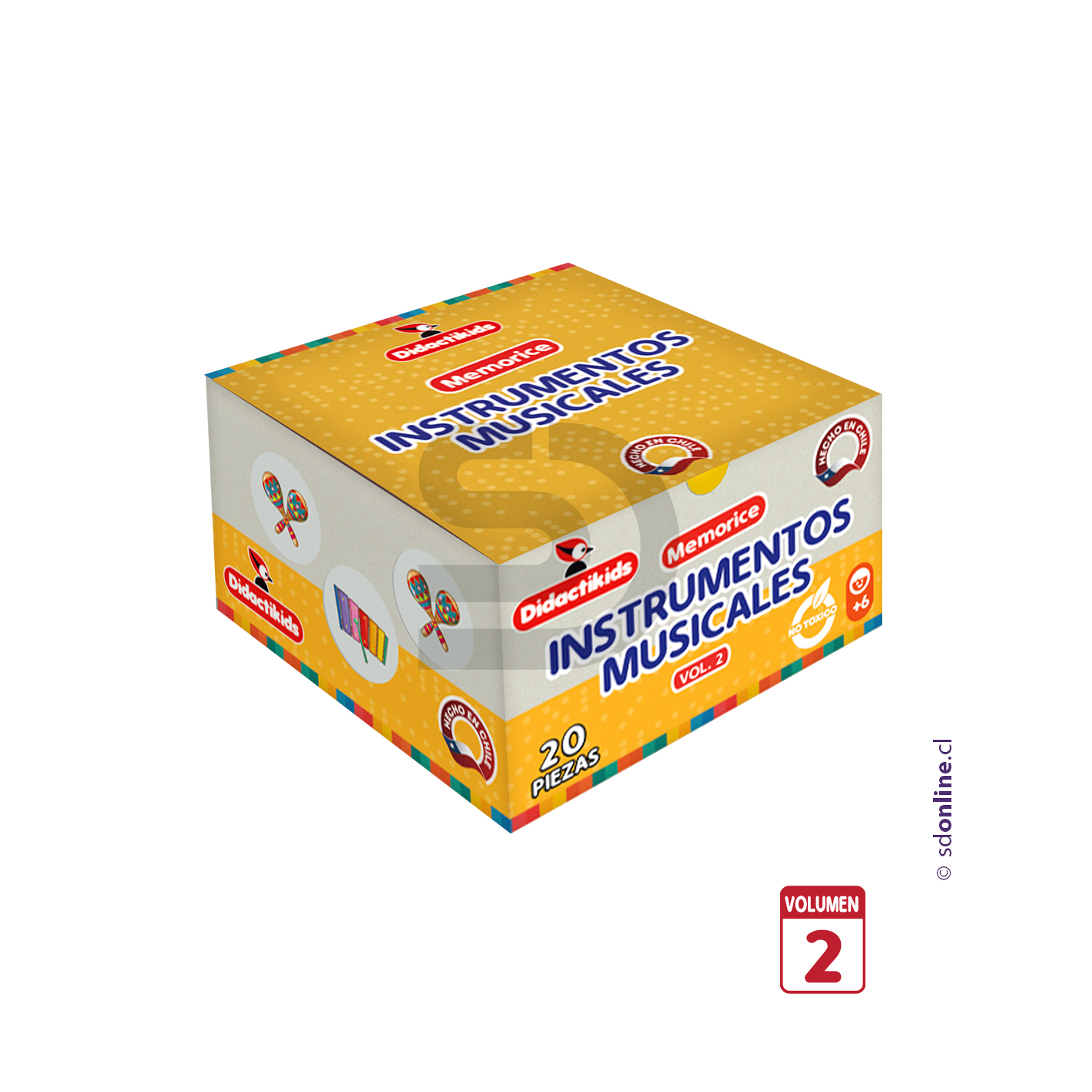 Memorice de Instrumentos musicales - Vol. 2 2