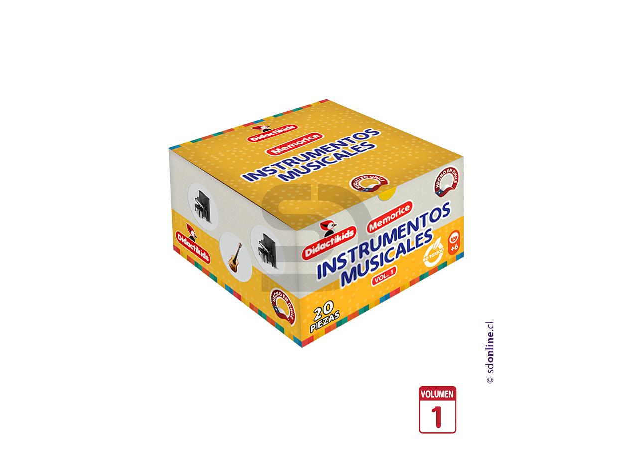 Memorice de Instrumentos musicales - Vol. 1 2