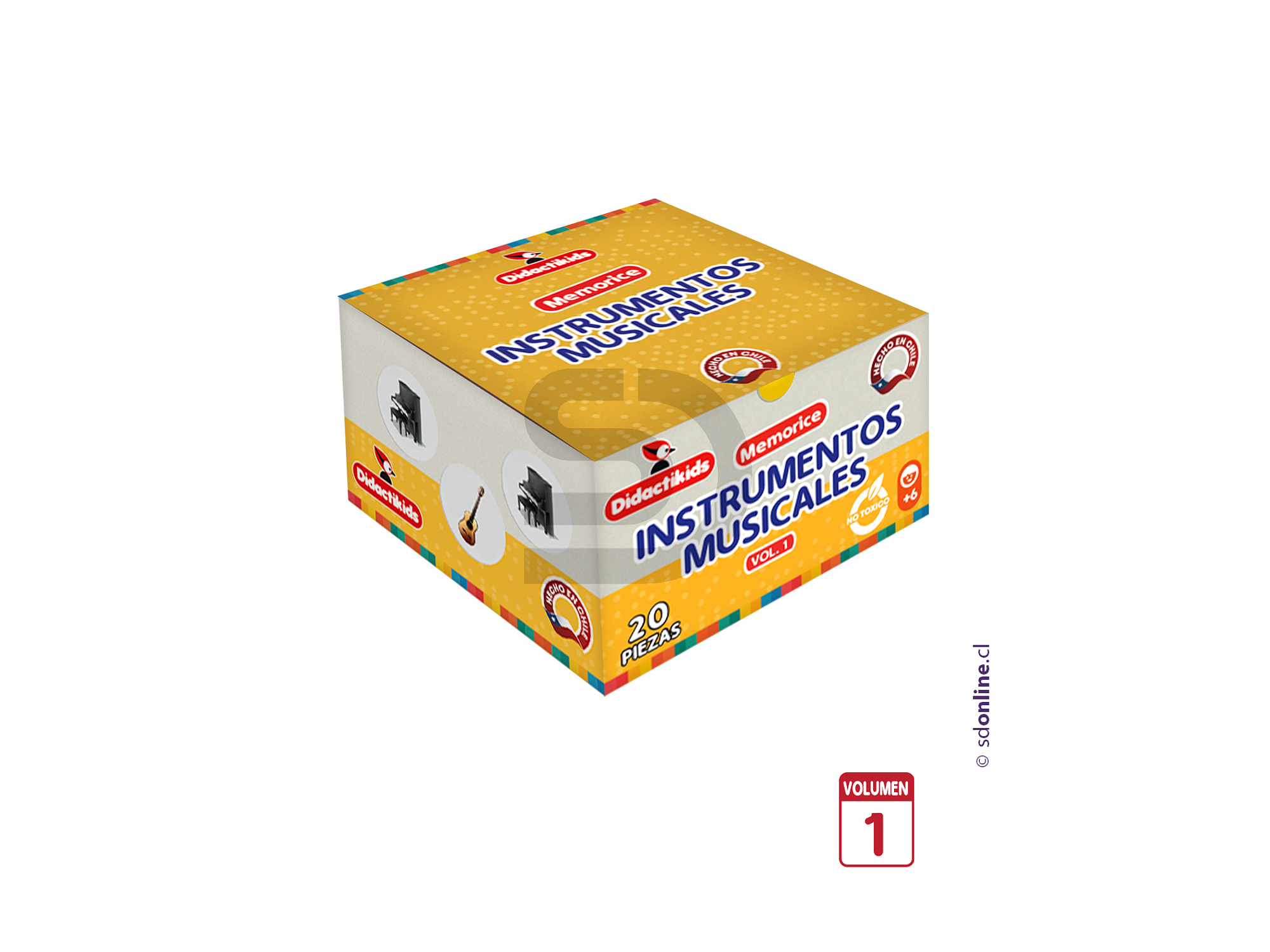 Memorice de Instrumentos musicales - Vol. 1 2