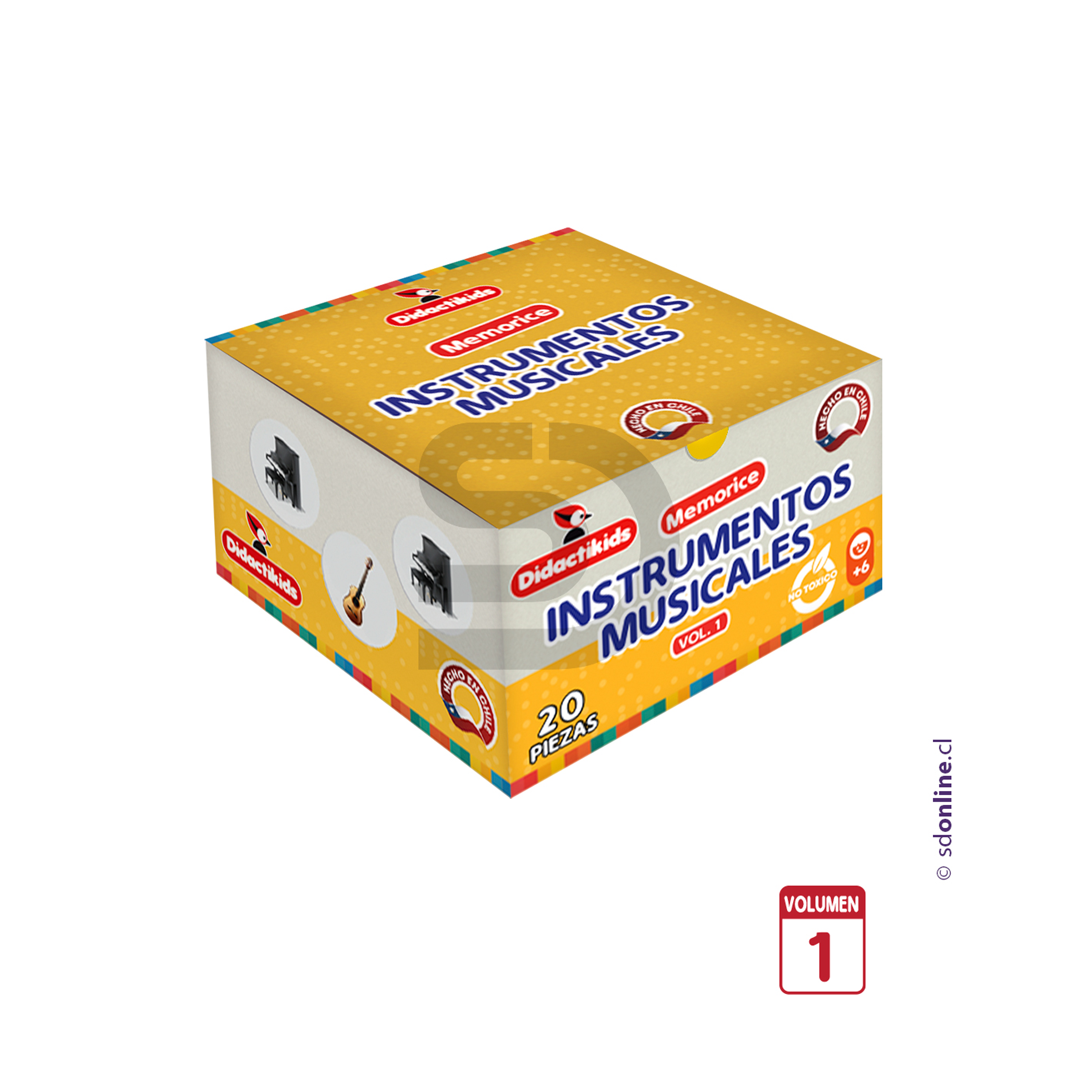 Memorice de Instrumentos musicales - Vol. 1 2