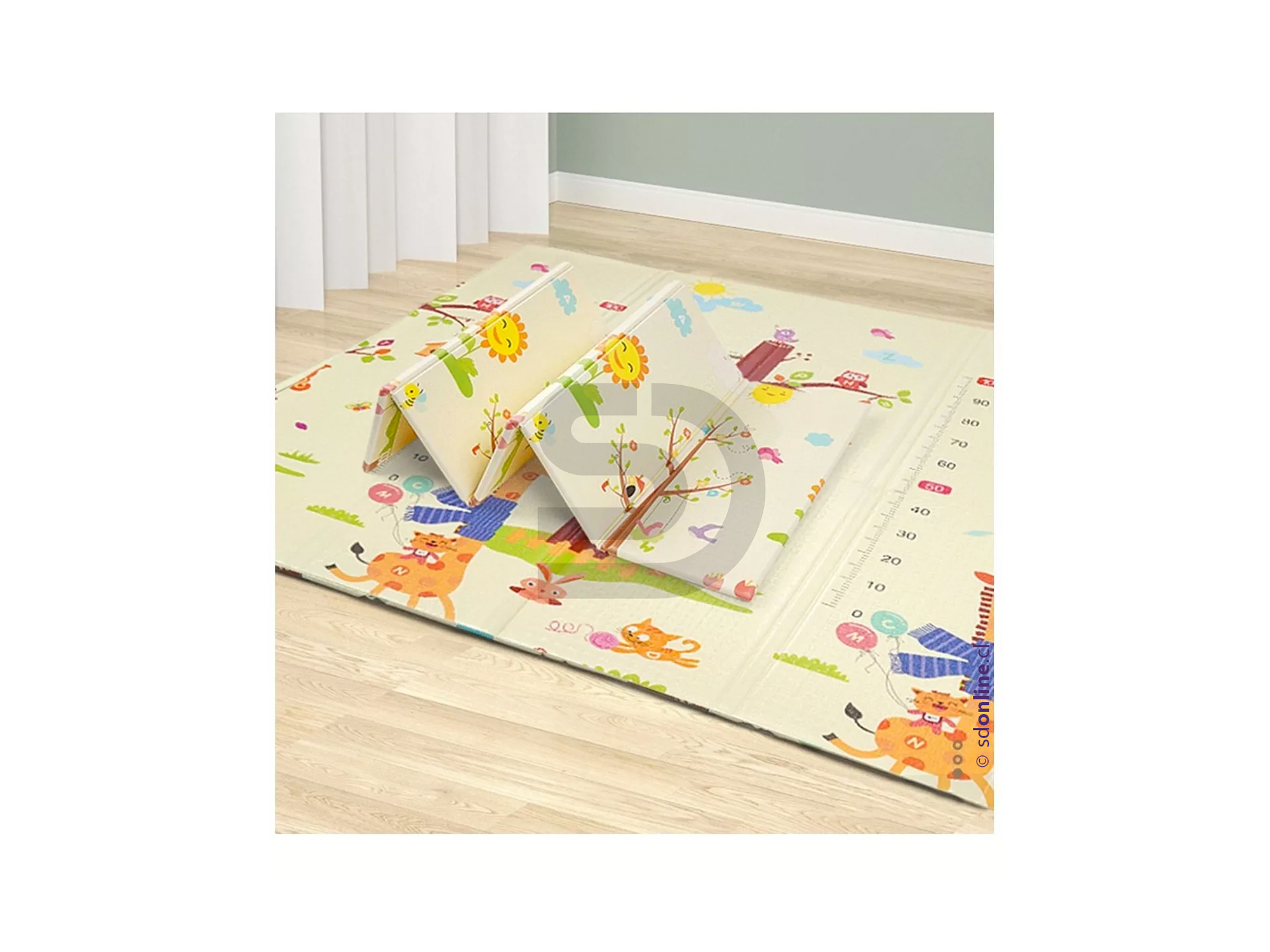 Alfombra de texturas antigolpe 200x180 cms 1