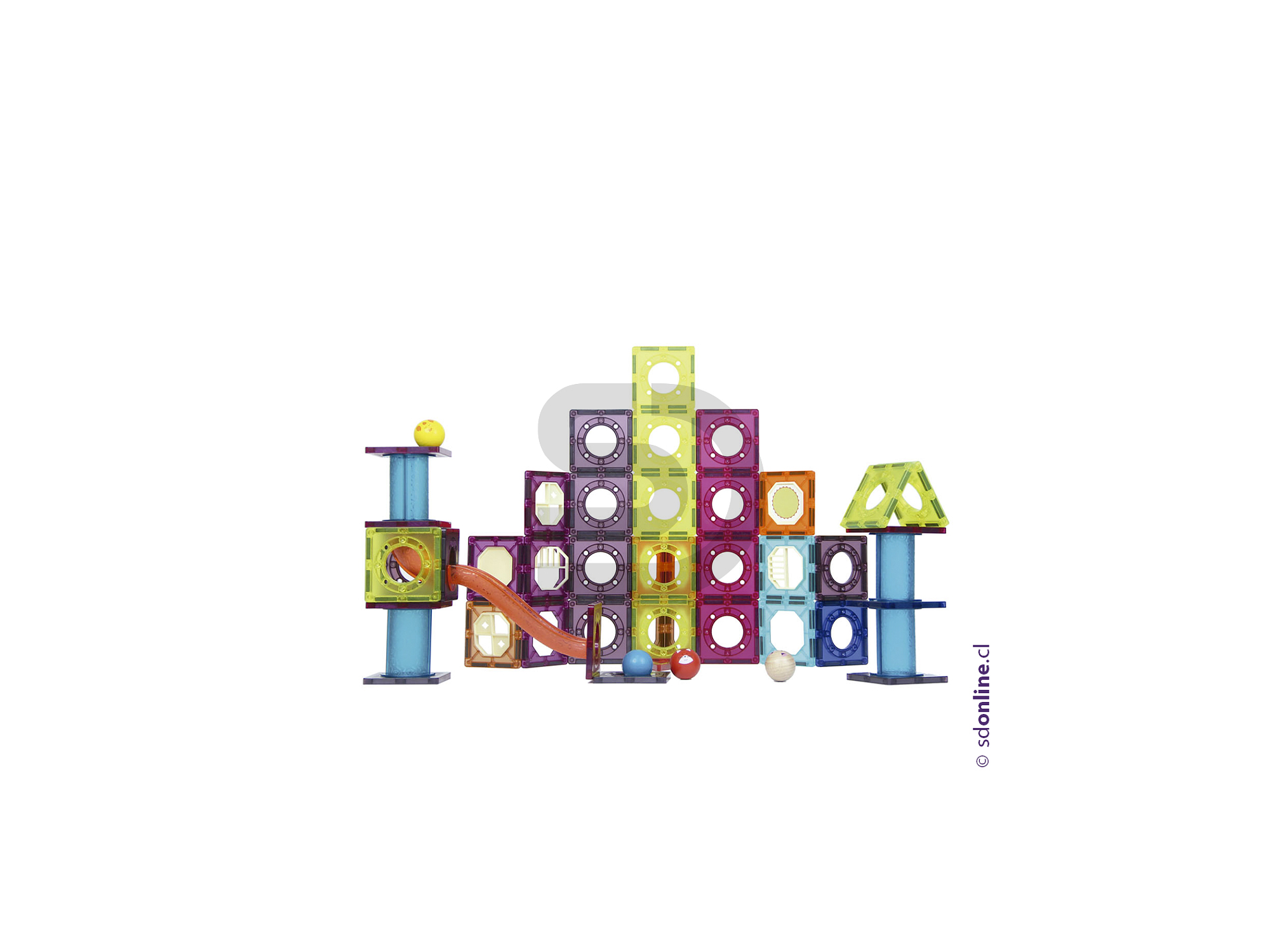 Laberinto magnético con esferas 92 pzas. 2